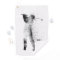 Monogram. Golfer Silhouette Swing.