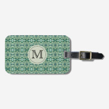 Monogram Green Caladium Luggage Tag