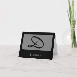 monogram grey template
