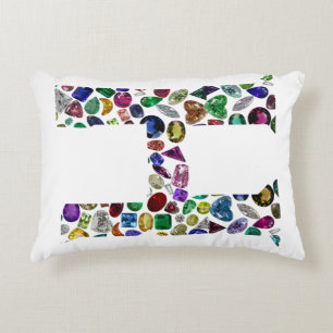 Monogram H Accent Pillow