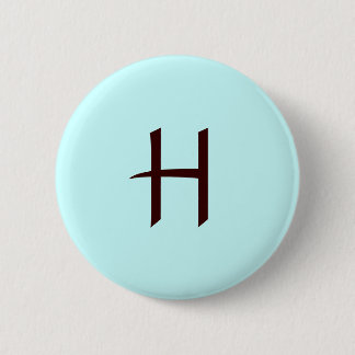 Monogram H Button
