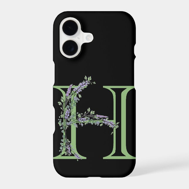Monogram H Lavender Eucalyptus (Back)