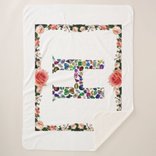 Monogram H Sherpa Blanket