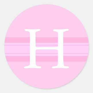 Monogram H Sticker