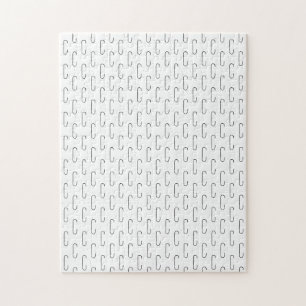 Monogram Handwriting Frustrating Jigsaw Puzzle