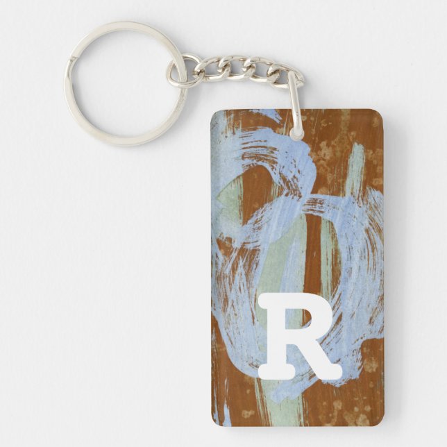 Monogram | Harbour Sunset Keychain (Front)