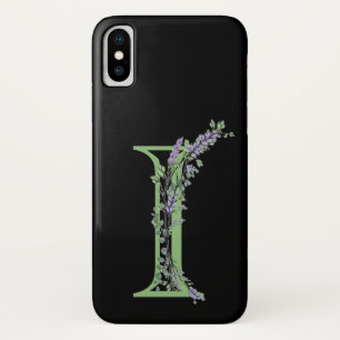 Monogram I Lavender Eucalyptus Case-Mate iPhone Case