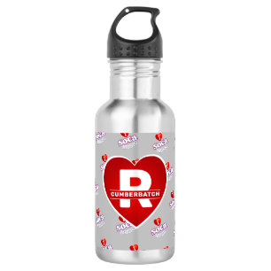 MONOGRAM I  LOVE SOCA on GREY 532 Ml Water Bottle