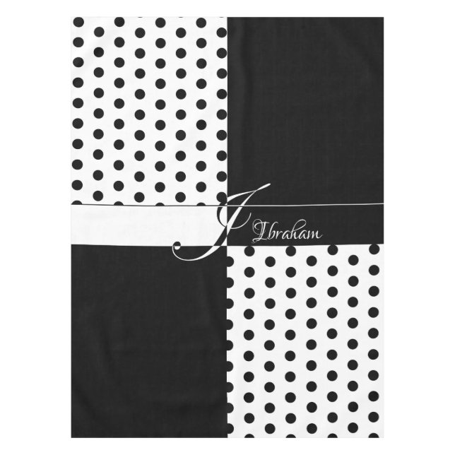 Monogram I Tablecloth (Front)