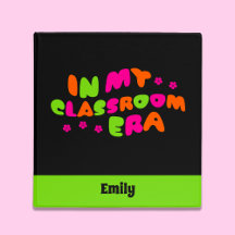 Monogram In My Classroom Era School Binder