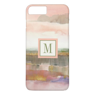 Monogram   Influence of Line and Colour Gold Crop Case-Mate iPhone Case