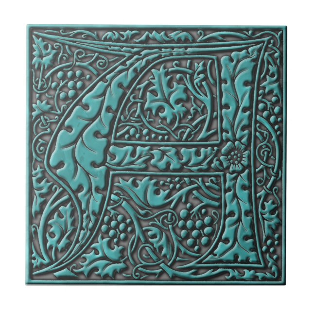 Monogram Initial A Tile (Front)