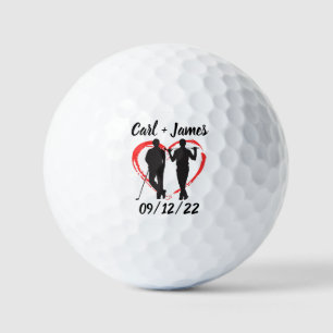 Monogram Initial and Name Personalized Golf Balls