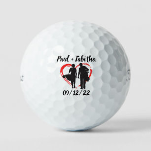 Monogram Initial and Name Personalized  Golf Balls