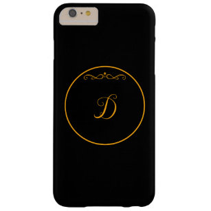 Monogram initial 'D' Barely There iPhone 6 Plus Case