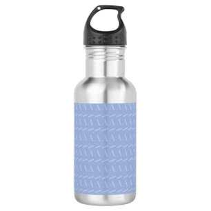 Monogram Initial Letter A, Blue 532 Ml Water Bottle