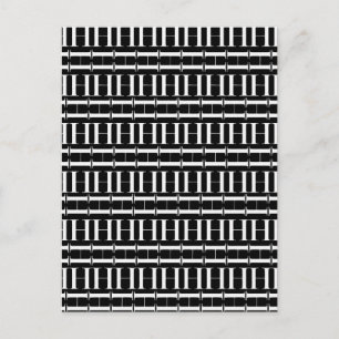 Monogram Initial Letter H Postcard