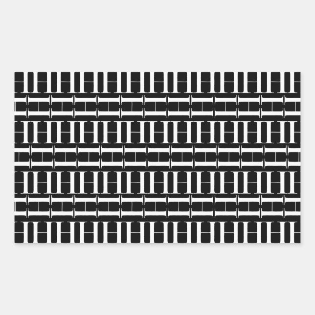 Monogram Initial Letter H Sticker (Front)