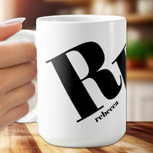 Monogram Initial Name Coffee Mug