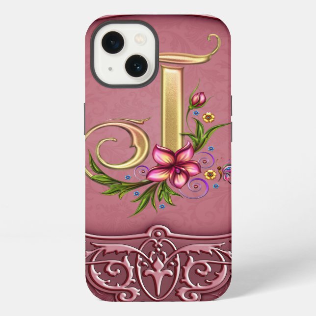Monogram J iPad Air Case (Back)