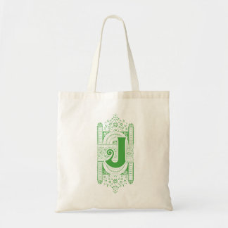 Monogram "J" Tote Bag