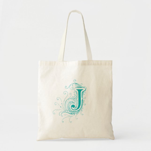 Monogram "J" Tote Bag (Front)
