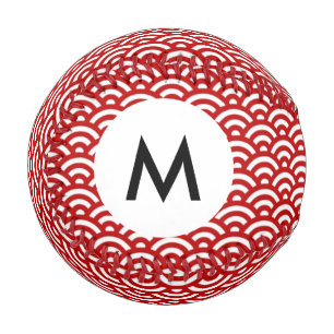 Monogram Japanese pattern Baseball