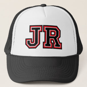 Monogram 'JR' Trucker Hat