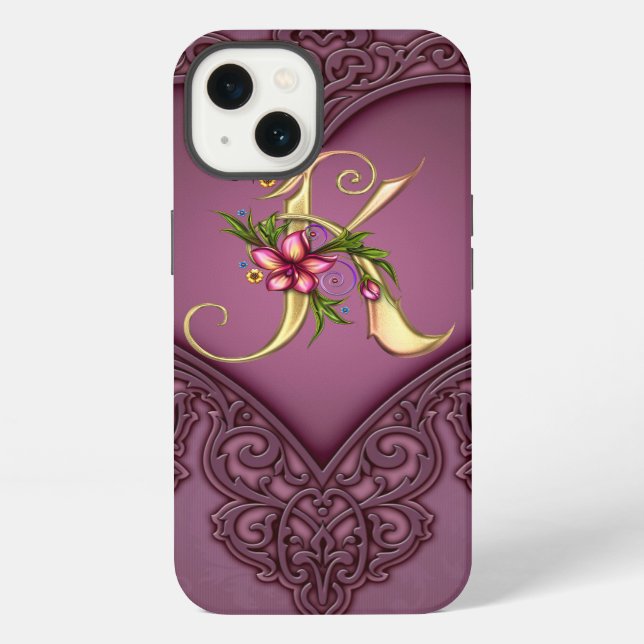 MONOGRAM K  iPad Air Case (Back)