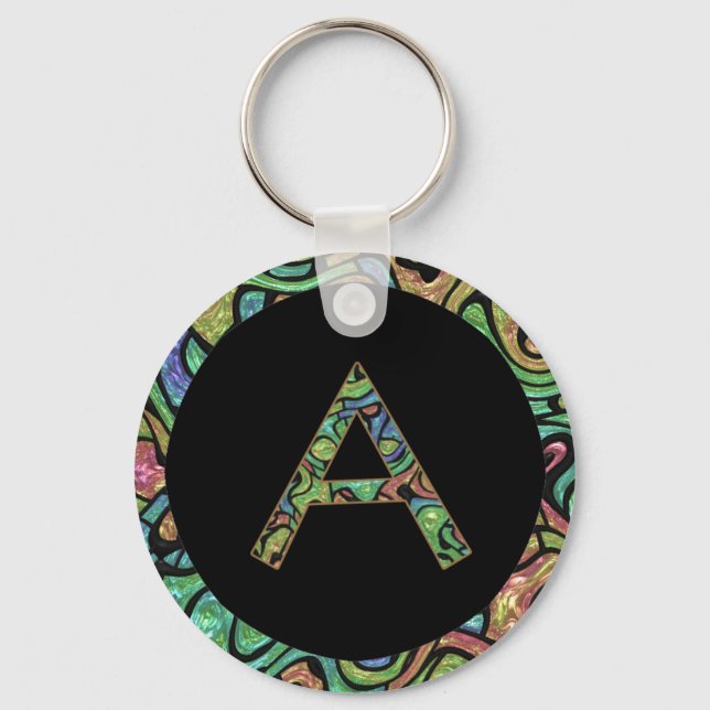 Monogram Keychain (Front)