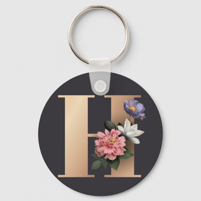 Monogram Keychain (Front)