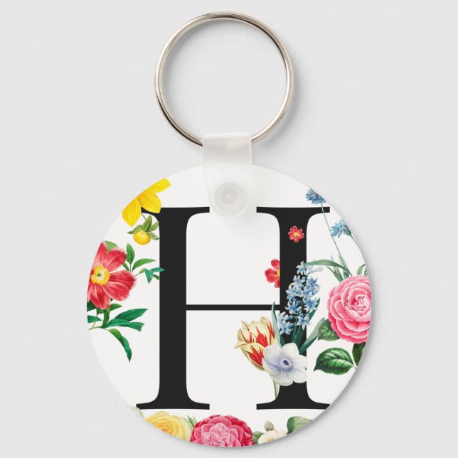 Monogram Keychain (Front)