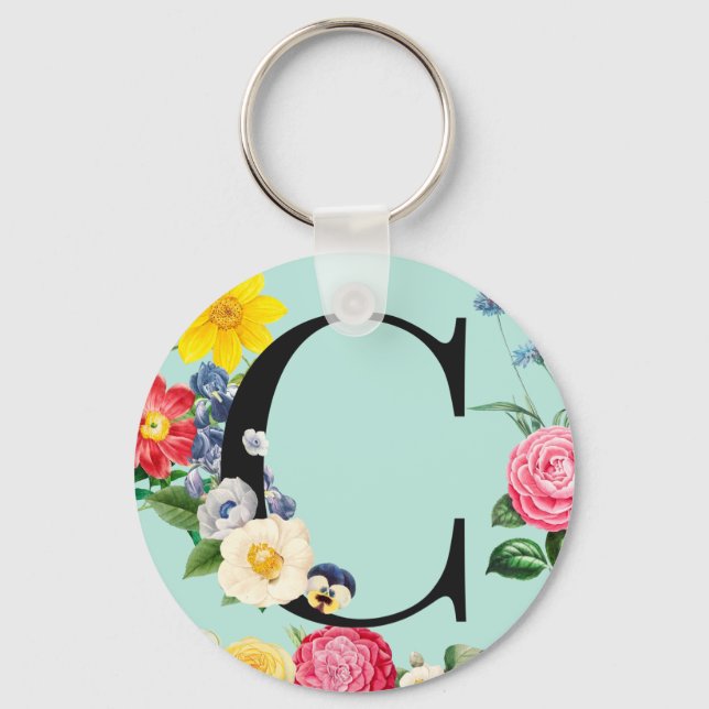 Monogram Keychain (Front)