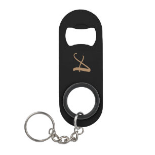 Monogram  keychain bottle opener