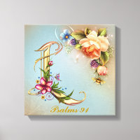 Monogram L Premium Wrapped Canvas (Gloss)