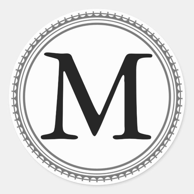 Monogram Label (Front)