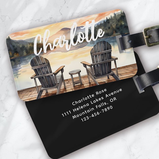 Monogram Lake Travel Luggage Tag (Creator Uploaded)