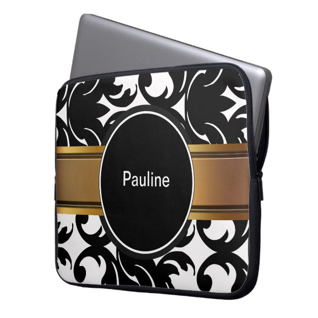 Monogram Laptop Sleeve (Front Left)