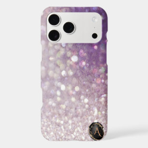 *~* Monogram Lavender Gradient Ombre Glitter