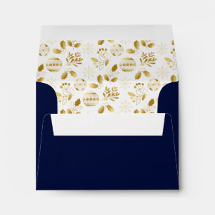 Monogram Law Holiday Envelope