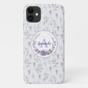 Monogram - letter A, custom iPhone 11 Case