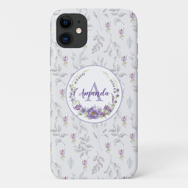 Monogram - letter A, custom Case-Mate iPhone Case (Back)