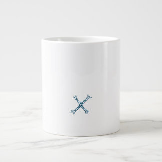 Monogram letter X Large Coffee Mug