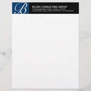 Monogram Letterhead