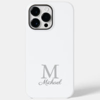 Monogram light fog  Case-Mate iPhone case
