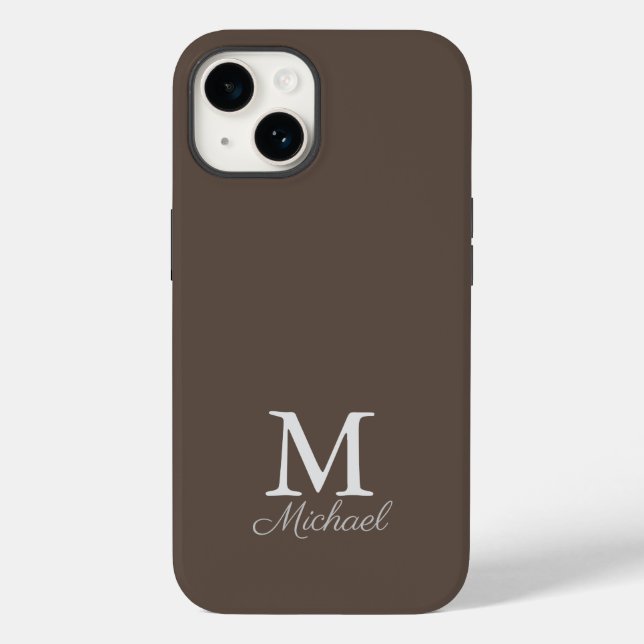 Monogram light fog  Case-Mate iPhone case (Back)