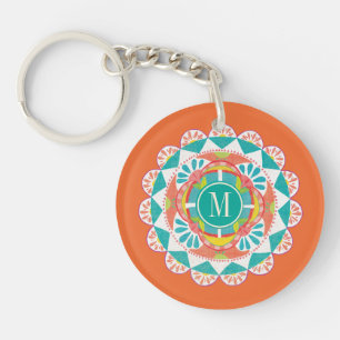 Monogram   Like Frida IV Keychain