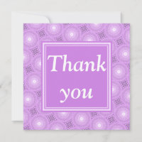 Monogram lilac purple circles pattern