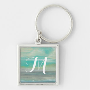 Monogram   Lowland Beach I Keychain