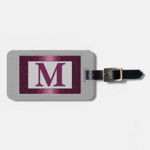 Monogram Luggage Tag